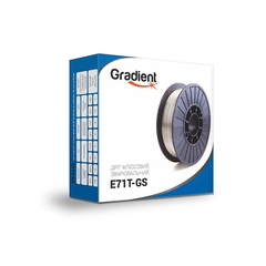 Зварювальний дріт флюсовий E71T-GS 0,8мм (5 кг) Gradient (самозахисний) GWF0850 фото