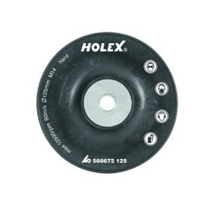 Опорная тарелка (оправка) для фибровых кругов HOLEX 125 мм 566672125 фото