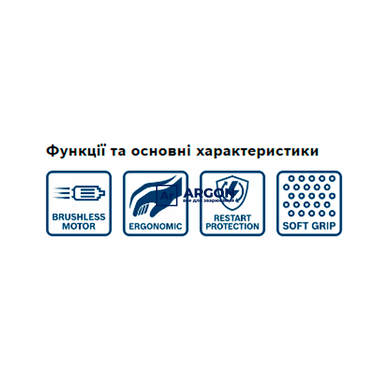 Аккумуляторная угловая шлифмашина (болгарка) Bosch GWS 180-Li (без АКБ) (06019H9020) 06019H9020 фото