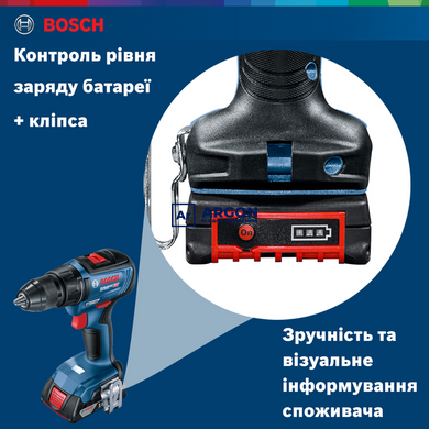 Акумуляторний безщітковий дриль-шуруповерт Bosch GSR 18V-50 (2х2,0 Ah, кейс) (06019H5000) 06019H5000 фото