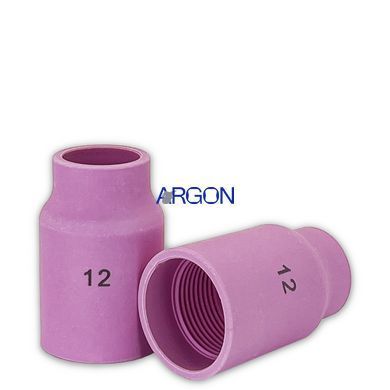 Керамічне сопло для великої газової лінзи TIG №12 WP-17/18/26 (Argon) 701.1121.AR фото