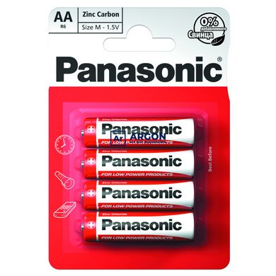 Батарейка PANASONIC AA R 06 Special блістер 4 шт R6REL/4BP фото