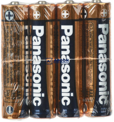 Батарейки Panasonic Alkaline Power лужні AAA плівка, 4 шт LR03APB/4P фото