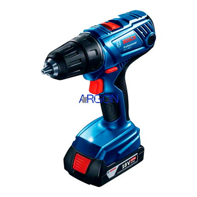 Аккумуляторная дрель-шуруповерт Bosch GSR 180-Li (2х2,0 Ah, кейс, набор бит и сверл) (06019F810A) 06019F810A фото