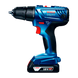 Аккумуляторная дрель-шуруповерт Bosch GSR 180-Li (2х2,0 Ah, кейс, набор бит и сверл) (06019F810A) 06019F810A фото 2
