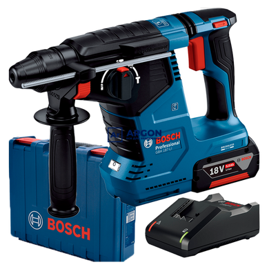 Аккумуляторный перфоратор Bosch GBH 187-Li (1x5 Ah, ЗУ, кейс) (0611923022) 0611923022 фото