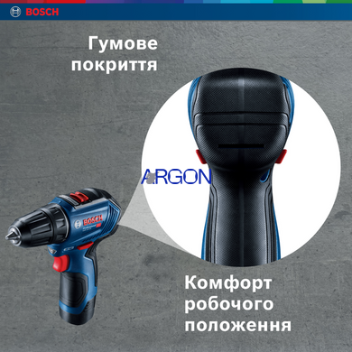 Аккумуляторная бесщеточная дрель-шуруповерт Bosch GSR 12V-30 (2х2,0 Ah, кейс) (06019G9000) 06019G9000 фото