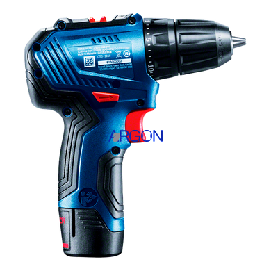 Аккумуляторная бесщеточная дрель-шуруповерт Bosch GSR 12V-30 (2х2,0 Ah, кейс) (06019G9000) 06019G9000 фото