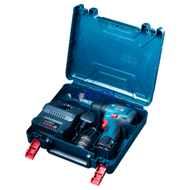 Аккумуляторная бесщеточная дрель-шуруповерт Bosch GSR 12V-30 (2х2,0 Ah, кейс) (06019G9000) 06019G9000 фото