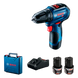 Аккумуляторная бесщеточная дрель-шуруповерт Bosch GSR 12V-30 (2х2,0 Ah, кейс) (06019G9000) 06019G9000 фото 1