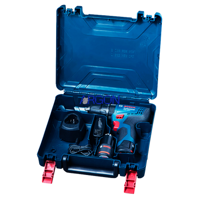 Аккумуляторная ударная дрель-шуруповерт Bosch GSB 120-Li (2х2,0 Ah, кейс) (06019G8100) 06019G8100 фото