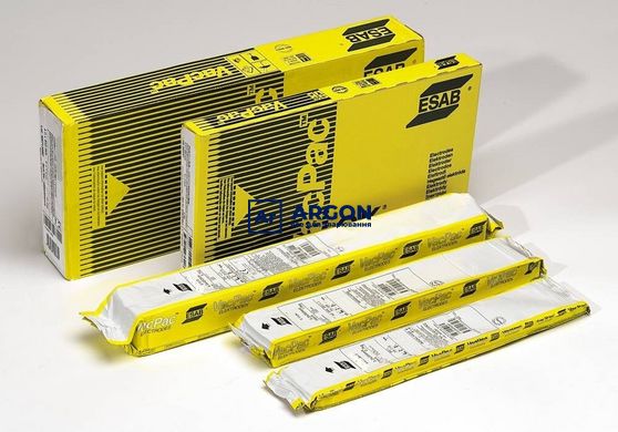 Зварювальні електроди ESAB ОК 55.00 ф3,2 (упаковка 4,8 кг) 5500323500 фото