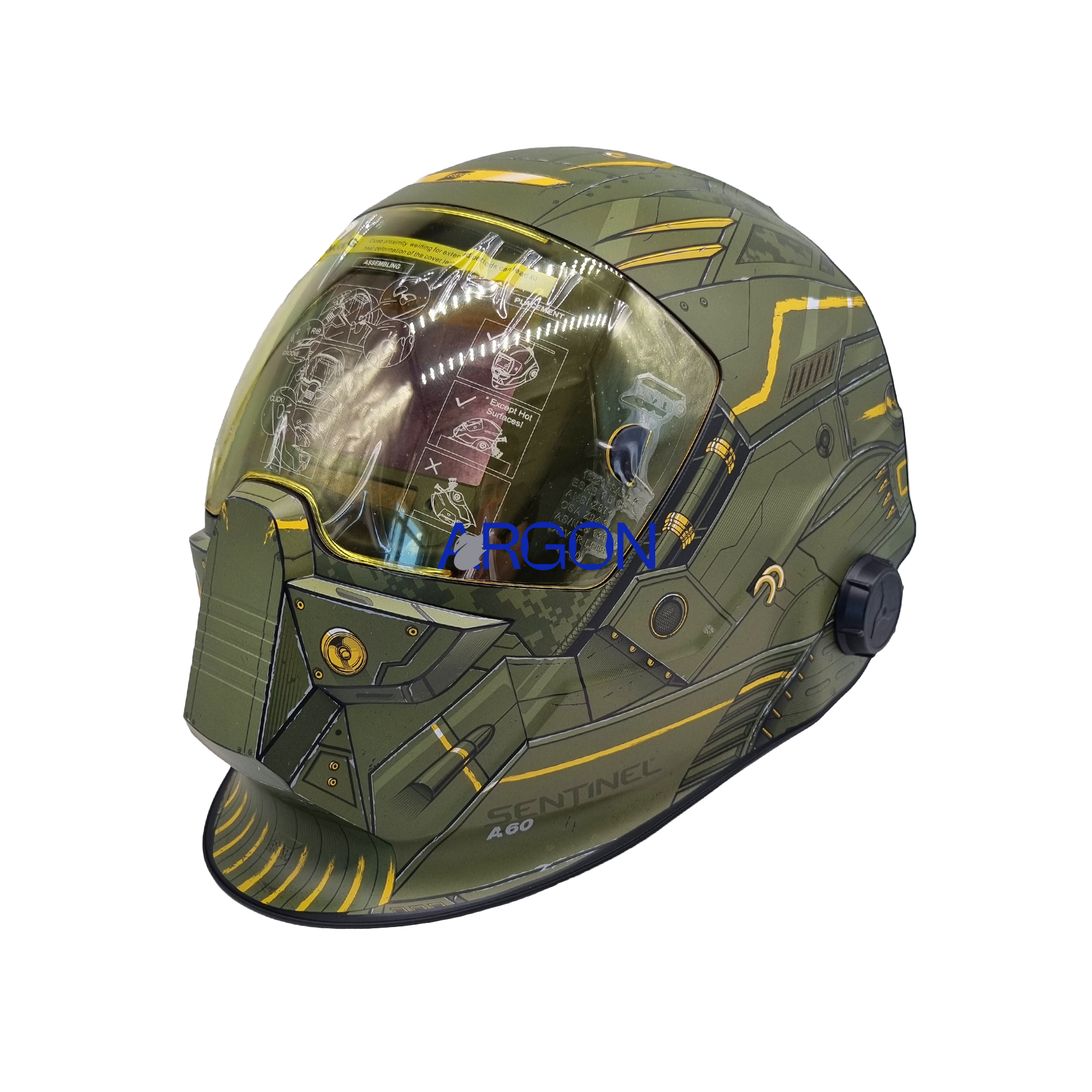 Купить Маска сварщика-хамелеона Sentinel A-60 Sage CE 0700600891 в