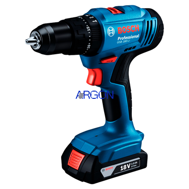 Аккумуляторная ударная дрель-шуруповерт Bosch GSB 183-Li (2х2,0 Ah, кейс) (06019K9100) 06019K9100 фото
