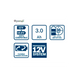 Акумулятор Bosch GBA 12V 3.0Ah (1600A00X79) 1600A00X79 фото 3