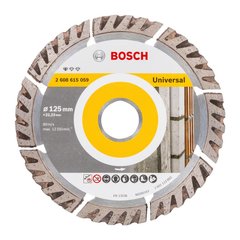 Алмазний круг отрезной (диск) Bosch 125x22,23 Standard for Universal 2608615059 фото