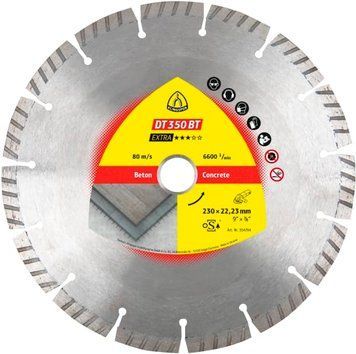 Алмазный отрезной круг (диск) по бетону 125x22,23 мм Klingspor DT 350BT EXTRA 354791 фото