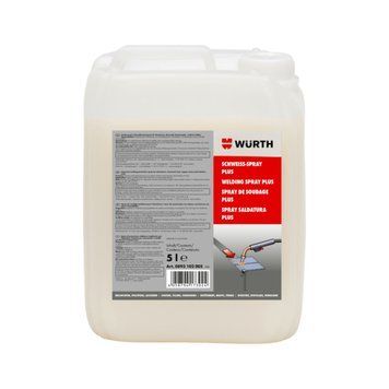 Рідина проти налипання зварювальних бризок Wurth Plus 5л (0893102005) 08931021005 фото