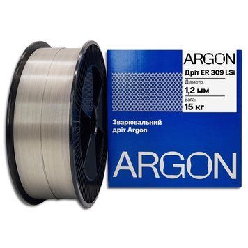 Нержавіючий зварювальний дріт Argon ER 309Lsi Ф1,2 мм (15кг) MIG.Ar.309LSi.12.15 фото