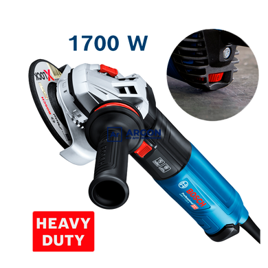 Кутова шліфмашина (болгарка) Bosch GWS 17-125 S (1700 Вт, 125 мм) (06017D0300) 06017D0300 фото