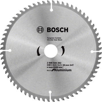 Пильный диск Bosch ECO ALU/Multi 230*30/64-Т (2608644392) 2608644392 фото