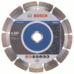 Алмазный круг отрезной (диск) по камню Bosch 180x22,23 Standard for Stone 2608602600 фото