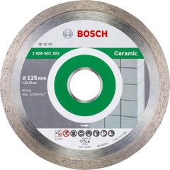 Алмазный круг отрезной (диск) по плитке Bosch 125x22,23 Standard for Ceramic 2608602202 фото