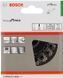 Проволочная щетка Bosch Pro M14 75 &times; 0,5 мм пучки из нержавеющей стали 2608622060 фото 2