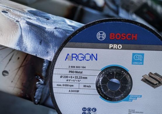 Круг зачисний Bosch 180х6,0x22,23 Expert for Metal 2608600315 фото