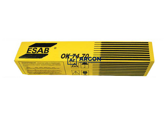 Сварочные электроды ESAB ОК 74.70 ф3,2 (упаковка 5,8 кг) 7470324000 фото