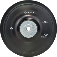 Опорная тарелка (оправка) для фибровых кругов BOSCH 180 мм 2608601209 фото
