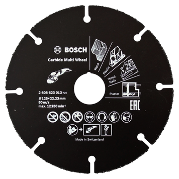 Круг отрезной по дереву Bosch 125 Standard for Wood 2608623013 фото