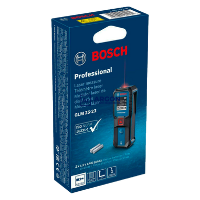 Лазерный дальномер Bosch GLM 25-23 (25 м) (0601072W00) 0601072W00 фото