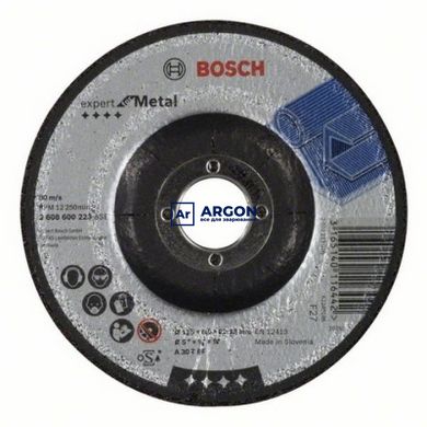 Круг зачистной по металлу Bosch 125х6.0 2608600223 фото