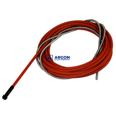Направляючий канал для дроту ф1,0-ф1,2мм червоний L=4,4м 324P204544 фото