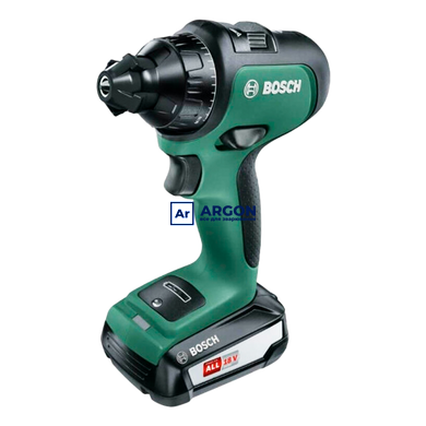 Акумуляторний безщітковий дриль-шуруповерт Bosch AdvancedDrill 18 (2х2,5 Ah, кейс, 3 адаптера) (0603 06039B5003 фото