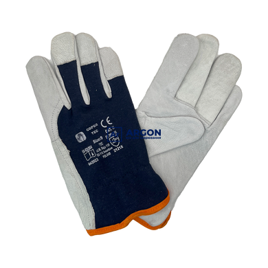 Рукавички з натуральної шкіри розмір 9 Gloves.TIG.short.s9 фото