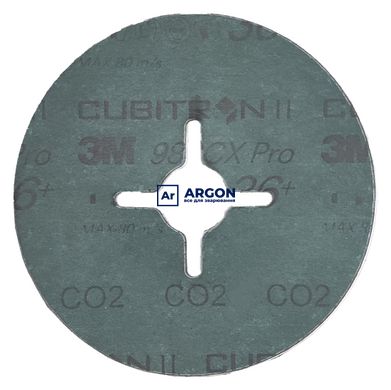 Круг на фибровой основе 3М™ Cubitron™II 982cx Pro, Р36, 125ммх22мм FIBRE125.disc.R36.pro фото