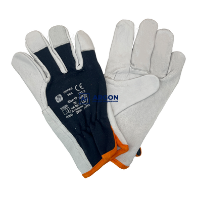 Рукавички з натуральної шкіри розмір 10 Gloves.TIG.short.s10 фото